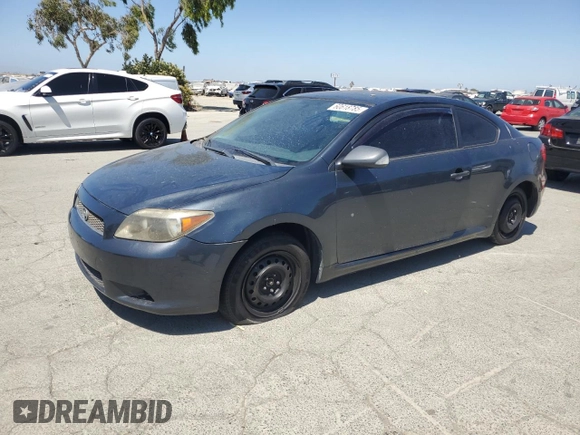 2007 Scion tC Spec with VIN JTKDE177X70170378, listed as a Copart auction lot 60618785 with Not provided miles and Salvage title. Bid and sale history available at DreamBid. Image 1.
