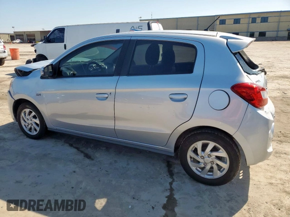 2018 Mitsubishi Mirage SE with VIN ML32A4HJ4JH014404, listed as a Copart auction lot 61178115 with 24,995 mi miles and Salvage title. Bid and sale history available at DreamBid. Image 2.