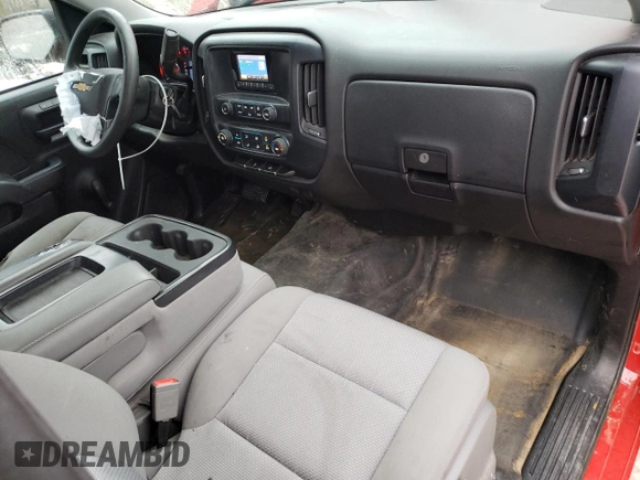 2014 Chevrolet Silverado 1500 Work Truck with VIN 1GCNCPEC3EZ289841, listed as a Copart auction lot 46430395 with 128,233 mi miles and Salvage Title. Bid and sale history available at carsss.com. Image 8.