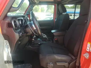 2020 Jeep Gladiator Sport S with VIN 1C6HJTAG2LL135519, listed as a Copart auction lot 60145775 with 35,122 mi miles and Salvage title. Bid and sale history available at DreamBid. Image 7.