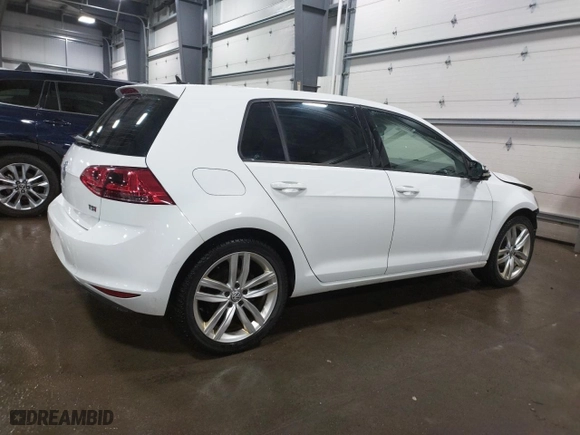 2015 Volkswagen Golf TSI S with VIN 3VW217AU8FM008463, listed as a Copart auction lot 43637843 with 99,582 mi miles. Bid and sale history available at carsss.com. Image 3.