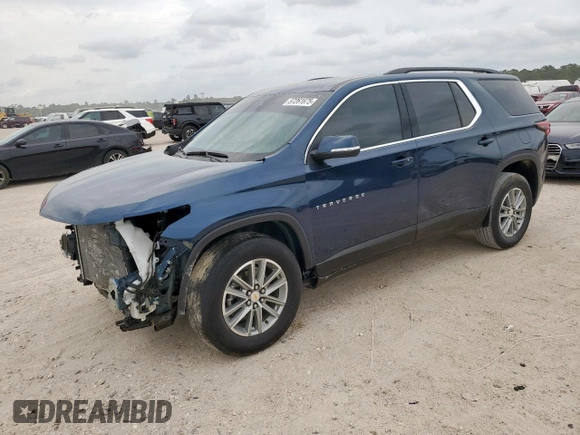 2023 Chevrolet Traverse LT Cloth с VIN 1GNERGKW6PJ300269, выставлен на аукционе Copart как лот 57261675 с пробегом 39 052 миль миль и Списание • Salvage title. История ставок и продаж доступна на DreamBid. Изображение 1.