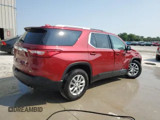 2018 Chevrolet Traverse LT Cloth with VIN 1GNERGKW4JJ270521, listed as a Copart auction lot 60305135 with 64,879 mi miles and Salvage title. Bid and sale history available at DreamBid. Image 3.