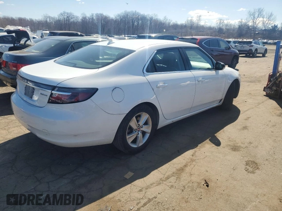 2011 Saab 9-5 Turbo4 with VIN YS3GN4ARXB4003545, listed as a Copart auction lot 50919665 with 125,996 mi miles and Clean Title. Bid and sale history available at carsss.com. Image 3.