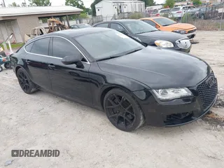 2014 Audi A7 Premium Plus with VIN WAUWGAFC9EN072724, listed as a IAAI auction lot 42341964 with 167,818 mi miles and . Bid and sale history available at DreamBid. Image 1.