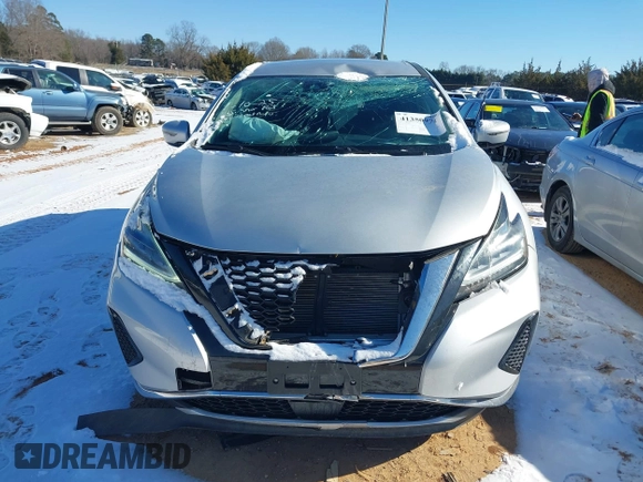 2020 Nissan Murano S with VIN 5N1AZ2AS7LN165553, listed as a IAAI auction lot 41350971 with 30,011 mi miles and . Bid and sale history available at DreamBid. Image 12.