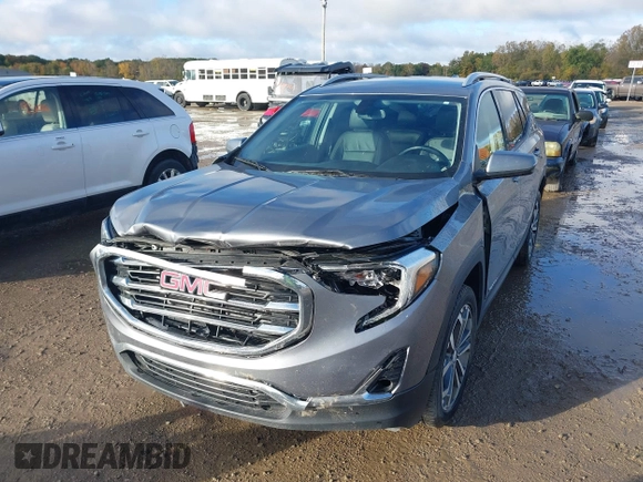 2019 GMC Terrain SLT with VIN 3GKALVEXXKL154174, listed as a IAAI auction lot 40586395 with 124,011 mi miles. Bid and sale history available at carsss.com. Image 6.