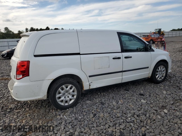2014 Ram Cargo Van Tradesman with VIN 2C4JRGAG0ER389962, listed as a Copart auction lot 74565654 with 192,137 mi miles and Salvage Title. Bid and sale history available at carsss.com. Image 3.