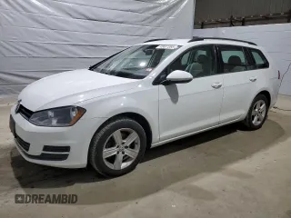 2015 Volkswagen Golf SportWagen TDI SE with VIN 3VWCA7AU0FM501705, listed as a Copart auction lot 48481995 with 133,894 mi miles and Salvage Title. Bid and sale history available at carsss.com. Image 1.