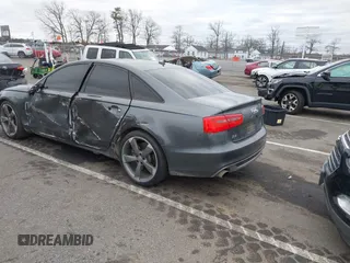 2015 Audi A6 3.0L TDI Prestige with VIN WAUHMAFC9FN036678, listed as a IAAI auction lot 41741472 with 87,932 mi miles. Bid and sale history available at carsss.com. Image 3.