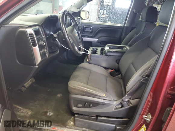 2014 Chevrolet Silverado 1500 LT with VIN 1GCUKREC9EF195006, listed as a Copart auction lot 54220595 with 165,478 mi miles and Clean Title. Bid and sale history available at DreamBid. Image 7.