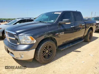 2016 Ram 1500 Lone Star with VIN 1C6RR6LT2GS233406, listed as a Copart auction lot 60931025 with 48,049 mi miles and Salvage title. Bid and sale history available at DreamBid. Image 1.