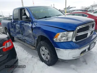 2018 Ram 1500 Big Horn with VIN 1C6RR7GG5JS115649, listed as a IAAI auction lot 41352329 with 52,705 mi miles and . Bid and sale history available at DreamBid. Image 1.