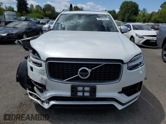 2018 Volvo XC90 R-Design with VIN YV4A22PM4J1321020, listed as a Copart auction lot 50467864 with 105,466 mi miles and Salvage Title. Bid and sale history available at carsss.com. Image 5.