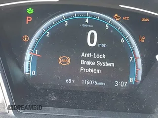 2019 Honda Civic Sedan LX with VIN 19XFC2F62KE035433, listed as a IAAI auction lot 41632289 with 116,076 mi miles. Bid and sale history available at carsss.com. Image 15.