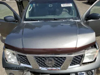 2005 Nissan Frontier SE with VIN 1N6AD06U55C440298, listed as a Copart auction lot 56540025 with 46,369 mi miles and Salvage title. Bid and sale history available at DreamBid. Image 11.