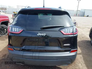 2021 Jeep Cherokee Latitude Lux with VIN 1C4PJLMX4MD107152, listed as a IAAI auction lot 41857619 with 51,686 mi miles. Bid and sale history available at carsss.com. Image 17.