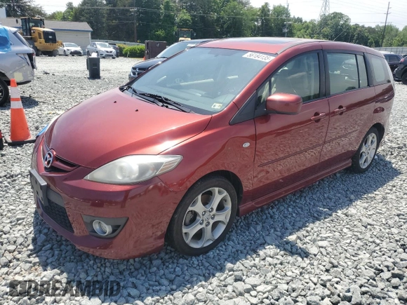 2009 Mazda 5 Sport with VIN JM1CR293X90338238, listed as a Copart auction lot 56184135 with 175,105 mi miles and Clean Title. Bid and sale history available at DreamBid. Image 1.