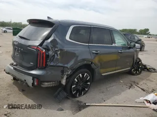 2024 Kia Telluride SX Prestige с VIN 5XYP5DGC6RG458544, выставлен на аукционе Copart как лот 55989465 с пробегом 25 986 миль миль и Списание • Salvage title. История ставок и продаж доступна на DreamBid. Изображение 3.