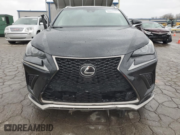 2018 Lexus NX with VIN JTJYARBZXJ2098702, listed as a Copart auction lot 49860725 with 66,867 mi miles and Non Repairable. Bid and sale history available at carsss.com. Image 5.