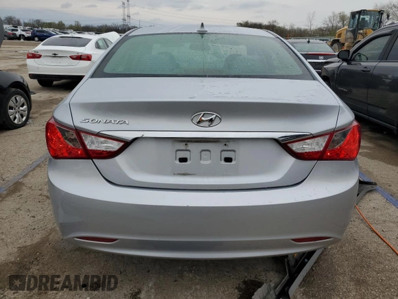 2012 Hyundai Sonata GLS with VIN 5NPEB4AC7CH481291, listed as a Copart auction lot 51923215 with 129,032 mi miles and Salvage Title. Bid and sale history available at carsss.com. Image 6.