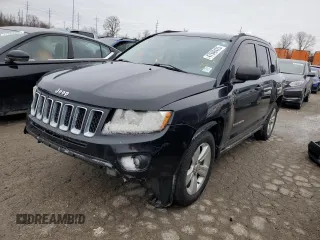 2012 Jeep Compass Sport with VIN 1C4NJCBAXCD678309, listed as a Copart auction lot 47949425 with 157,176 mi miles and Salvage Title. Bid and sale history available at carsss.com. Image 1.