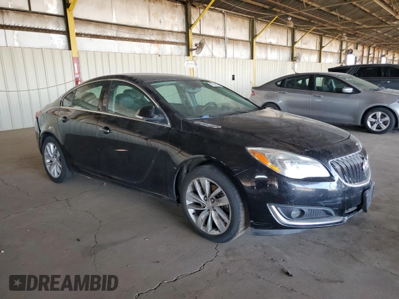 2015 Buick Regal Premium I with VIN 2G4GP5EX5F9153397, listed as a Copart auction lot 77259584 with 141,734 mi miles and Clean title. Bid and sale history available at DreamBid. Image 4.