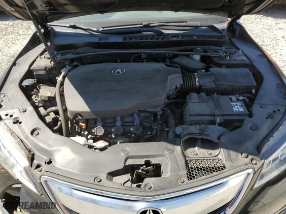 2016 Acura TLX V6 Tech with VIN 19UUB2F57GA004076, listed as a Copart auction lot 53543055 with 35,328 mi miles and Salvage Title. Bid and sale history available at carsss.com. Image 11.