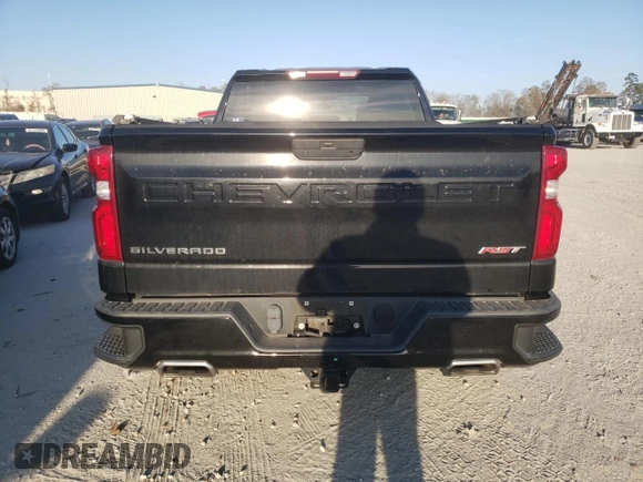 2019 Chevrolet Silverado 1500 RST with VIN 1GCRYEED1KZ351071, listed as a Copart auction lot 82500904 with 24,936 mi miles and Salvage Title. Bid and sale history available at DreamBid. Image 6.