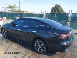 2019 Nissan Maxima SV with VIN 1N4AA6AV8KC371882, listed as a IAAI auction lot 41779671 with 107,296 mi miles and . Bid and sale history available at DreamBid. Image 3.