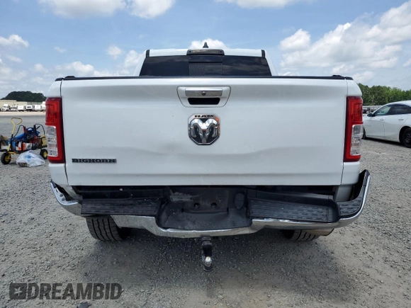 2020 Ram 1500 Big Horn with VIN 1C6RREFG6LN289012, listed as a Copart auction lot 61009815 with 129,977 mi miles and Salvage title. Bid and sale history available at DreamBid. Image 6.