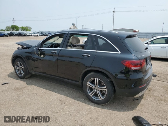 2021 Mercedes-Benz GLC 300 z VIN W1N0G8EB4MV309993, wystawiony jako Copart lot #59123265 z przebiegiem 50 418 mil mil oraz Szkoda całkowita • Salvage title. Historia ofert i sprzedaży dostępna na DreamBid. Obrazek 2.