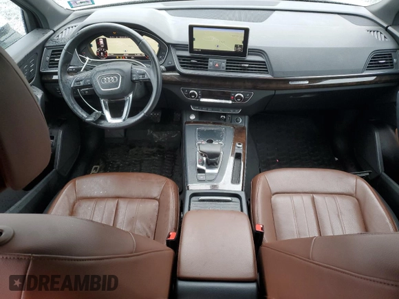 2019 Audi Q5 Premium Plus z VIN WA1BNAFY1K2046113, wystawiony jako Copart lot #52155385 z przebiegiem 56 953 mil mil oraz Szkoda całkowita • Salvage title. Historia ofert i sprzedaży dostępna na DreamBid. Obrazek 8.