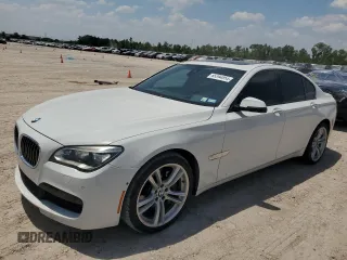 2014 BMW 7 Series 750i с VIN WBAYA8C55ED825289, выставлен на аукционе Copart как лот 65394854 с пробегом 135 879 миль миль и Чистый • Clean title. История ставок и продаж доступна на DreamBid. Изображение 1.