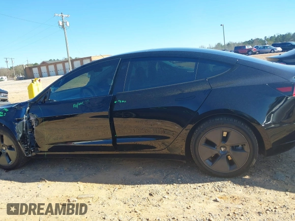 2023 Tesla Model 3 Long Range with VIN 5YJ3E1EB6PF634116, listed as a IAAI auction lot 41814670 with 47,801 mi miles and . Bid and sale history available at DreamBid. Image 15.