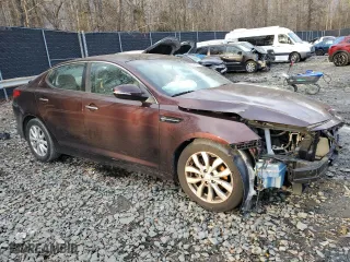 2014 Kia Optima EX with VIN 5XXGN4A70EG332268, listed as a Copart auction lot 86608734 with 153,488 mi miles and Salvage Title. Bid and sale history available at carsss.com. Image 4.