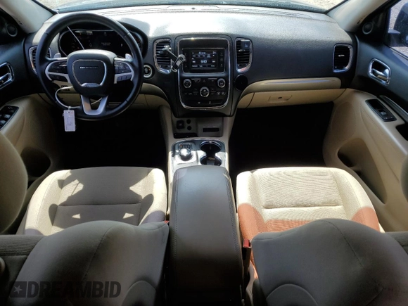 2014 Dodge Durango SXT with VIN 1C4RDJAGXEC590226, listed as a Copart auction lot 51309025 with 105,521 mi miles and Non repairable. Bid and sale history available at DreamBid. Image 8.