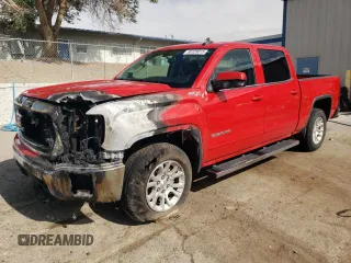 2015 GMC Sierra 1500 SLE z VIN 3GTU2UEC7FG217703, wystawiony jako Copart lot #60328015 z przebiegiem 93 086 mil mil oraz Szkoda całkowita • Salvage title. Historia ofert i sprzedaży dostępna na DreamBid. Obrazek 1.