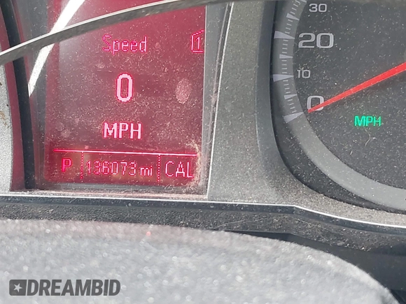 2012 GMC Terrain SLE-2 with VIN 2GKFLTEK0C6233129, listed as a IAAI auction lot 41455757 with 136,073 mi miles. Bid and sale history available at carsss.com. Image 7.