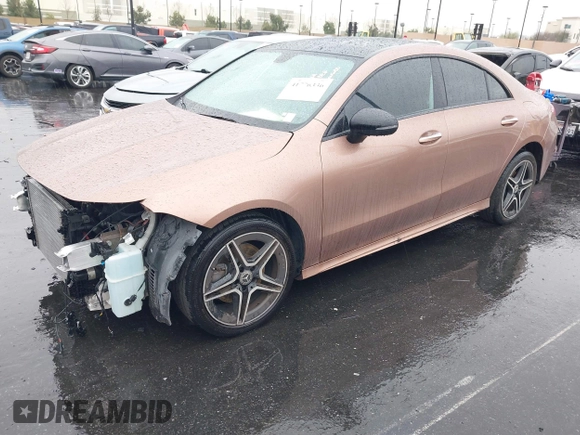 2023 Mercedes-Benz CLA 250 z VIN W1K5J4GB0PN329558, wystawiony jako IAAI lot #41776336 z przebiegiem 35 312 mil mil oraz . Historia ofert i sprzedaży dostępna na DreamBid. Obrazek 2.