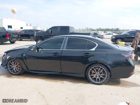 2017 Lexus GS F with VIN JTHBP1BL0HA002143, listed as a IAAI auction lot 41545070 with 1 mi miles. Bid and sale history available at carsss.com. Image 13.