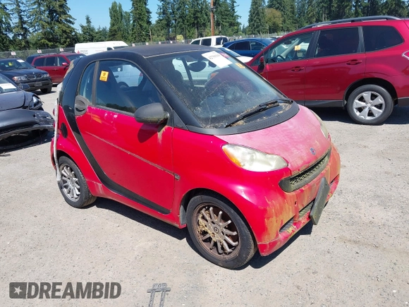 2012 Smart fortwo Pure z VIN WMEEJ3BA6CK527612, wystawiony jako IAAI lot #42750164 z przebiegiem Nie podano mil oraz . Historia ofert i sprzedaży dostępna na DreamBid. Obrazek 1.