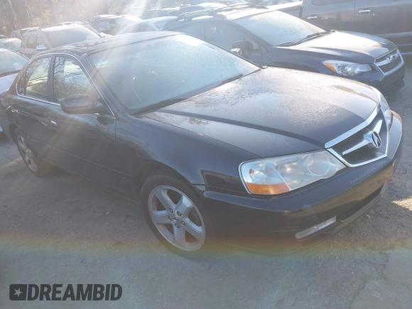 2003 Acura TL Type S with VIN 19UUA56863A082597, listed as a IAAI auction lot 41280414 with 228,892 mi miles. Bid and sale history available at carsss.com. Image 1.