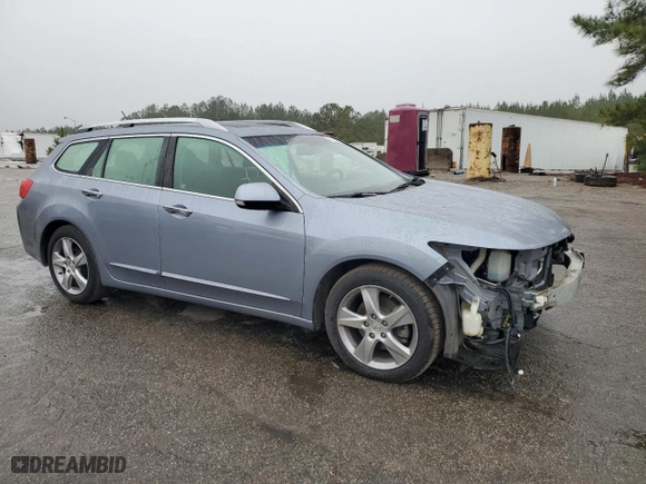 2011 Acura TSX Sport Wagon Tech Pkg with VIN JH4CW2H62BC002493, listed as a Copart auction lot 43915615 with 102,225 mi miles and Salvage Title. Bid and sale history available at carsss.com. Image 4.