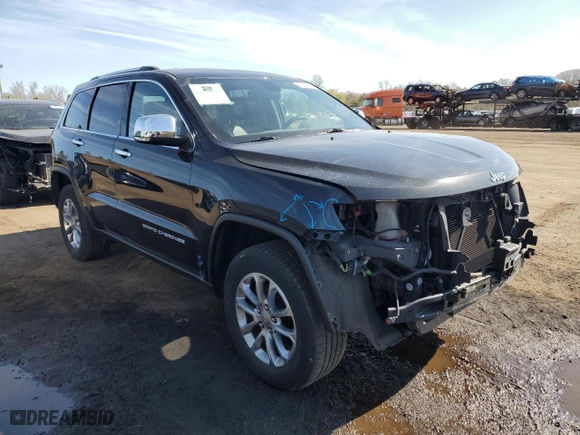2015 Jeep Grand Cherokee Limited with VIN 1C4RJFBG6FC151689, listed as a Copart auction lot 52003525 with 112,672 mi miles and Salvage Title. Bid and sale history available at carsss.com. Image 4.