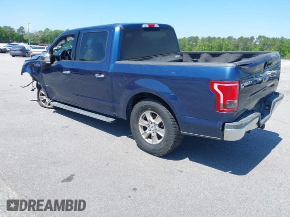 2015 Ford F-150 XLT with VIN 1FTEW1EP3FKF22540, listed as a IAAI auction lot 39565229 with 127,825 mi miles. Bid and sale history available at carsss.com. Image 3.