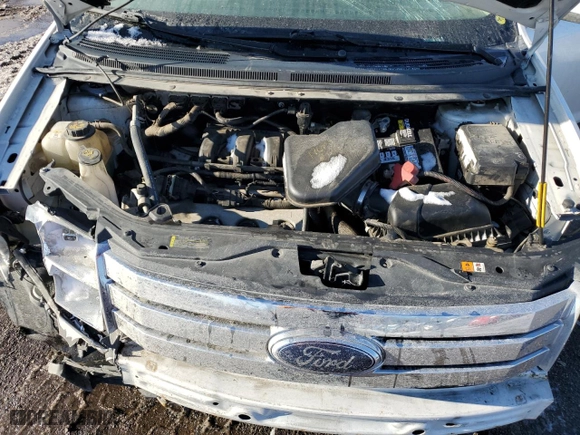 2009 Ford Edge Limited with VIN 2FMDK39C19BA98327, listed as a Copart auction lot 47831715 with 121,098 mi miles and Salvage Title. Bid and sale history available at carsss.com. Image 14.