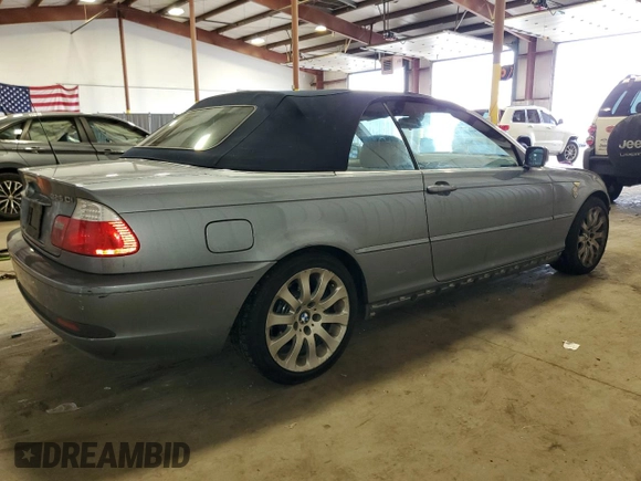 2006 BMW 3 Series 325Ci with VIN WBABW33496PX84554, listed as a Copart auction lot 72620374 with 179,291 mi miles and Salvage Title. Bid and sale history available at carsss.com. Image 3.