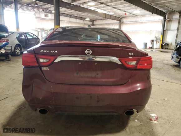 2018 Nissan Maxima SL with VIN 1N4AA6AP2JC405590, listed as a Copart auction lot 45521975 with 54,000 mi miles and Salvage Title. Bid and sale history available at carsss.com. Image 6.