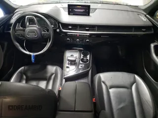 2017 Audi Q7 Premium with VIN WA1AHAF73HD042989, listed as a Copart auction lot 52042605 with 49,968 mi miles and Salvage title. Bid and sale history available at DreamBid. Image 8.